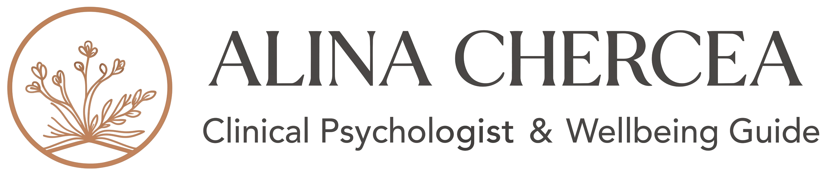 Alina Chercea - Clinical Psychologist & Wellbeing Guide