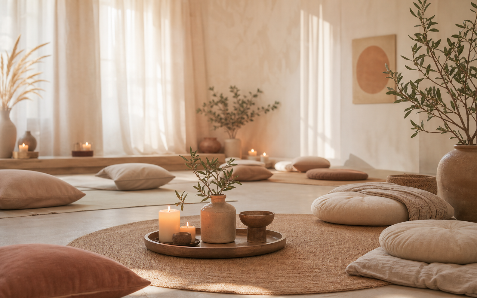 Calm workshop and retreat space