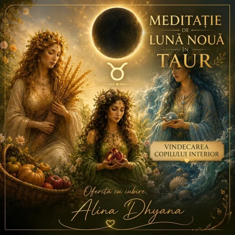 Cover art for the guided meditation Vindecarea Copilului Interior